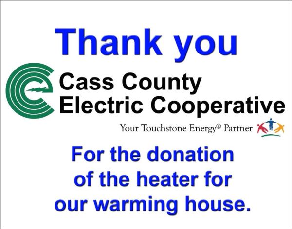 Cass County donation