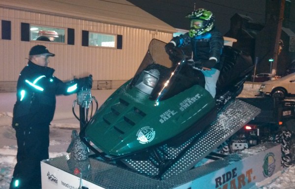 Snowmobile Simulator highlighted at Winter Wonderland of Lights. 