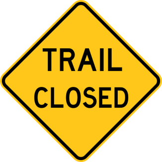 trail closed